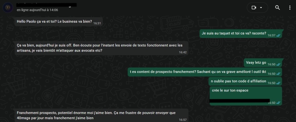 Témoignage client Prospecto - Retour d'expérience utilisateur