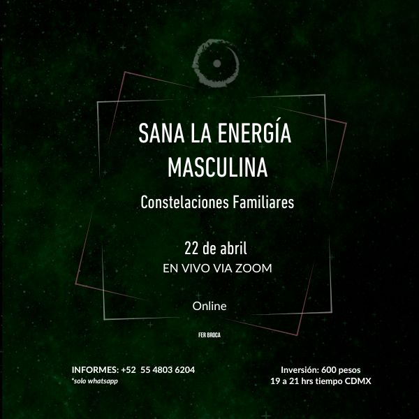 Taller Online: Sana la Energía Masculina