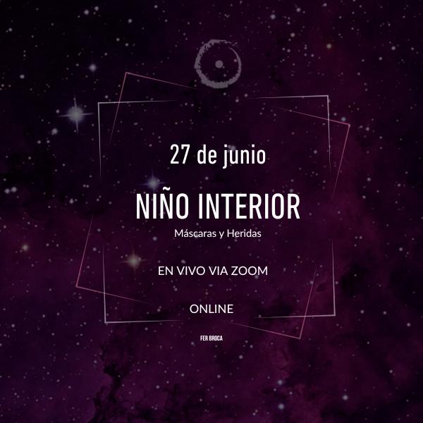 Niño interior: Máscaras y heridas. Taller Online