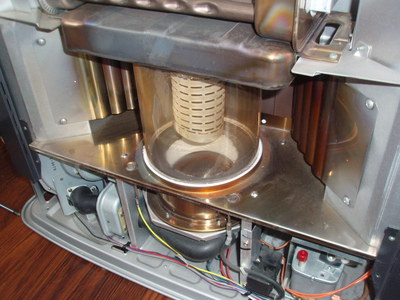 ストーブ分解清掃