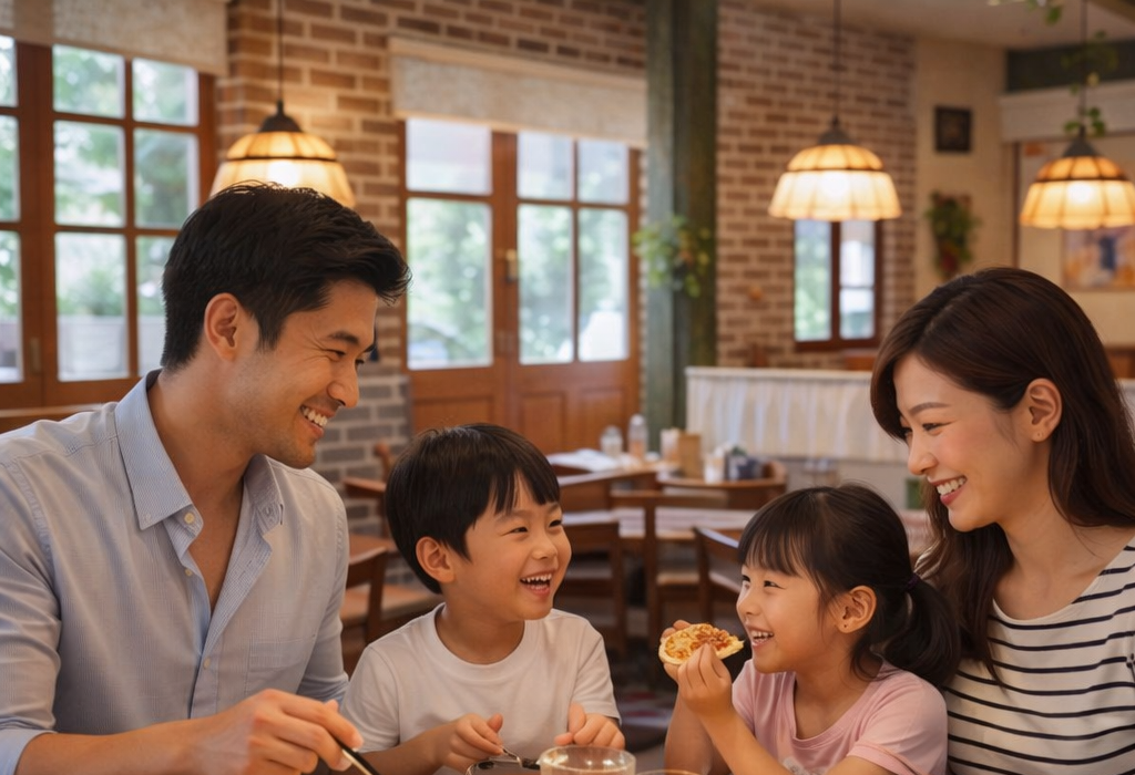 家族でのお食事