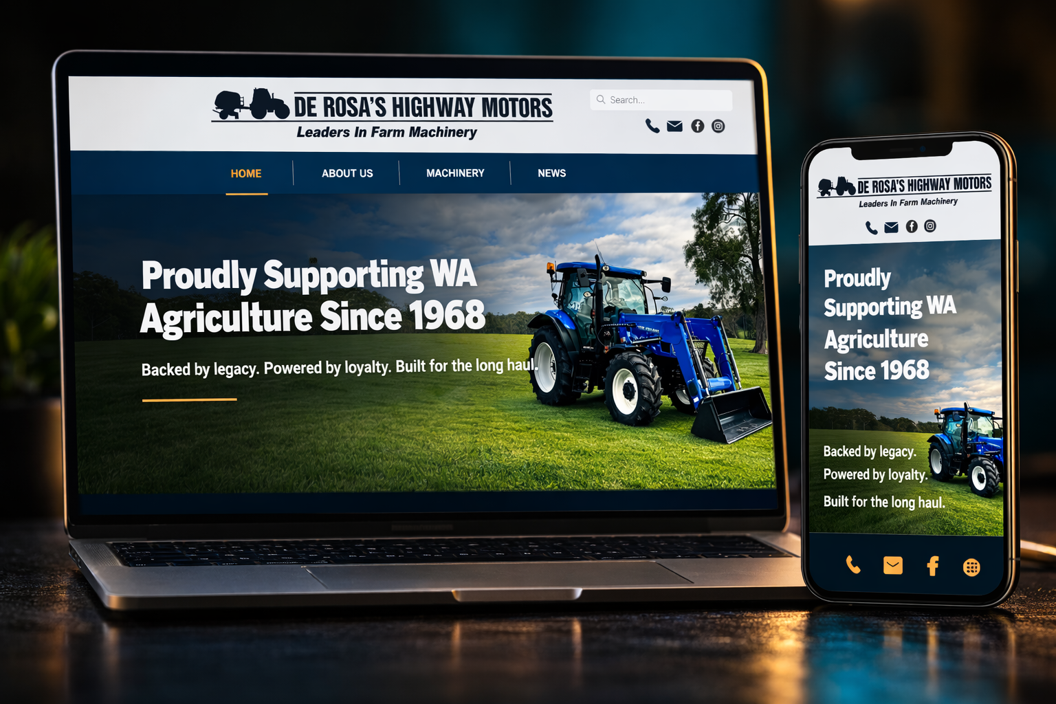 Fortis Presence System - Website and social proof