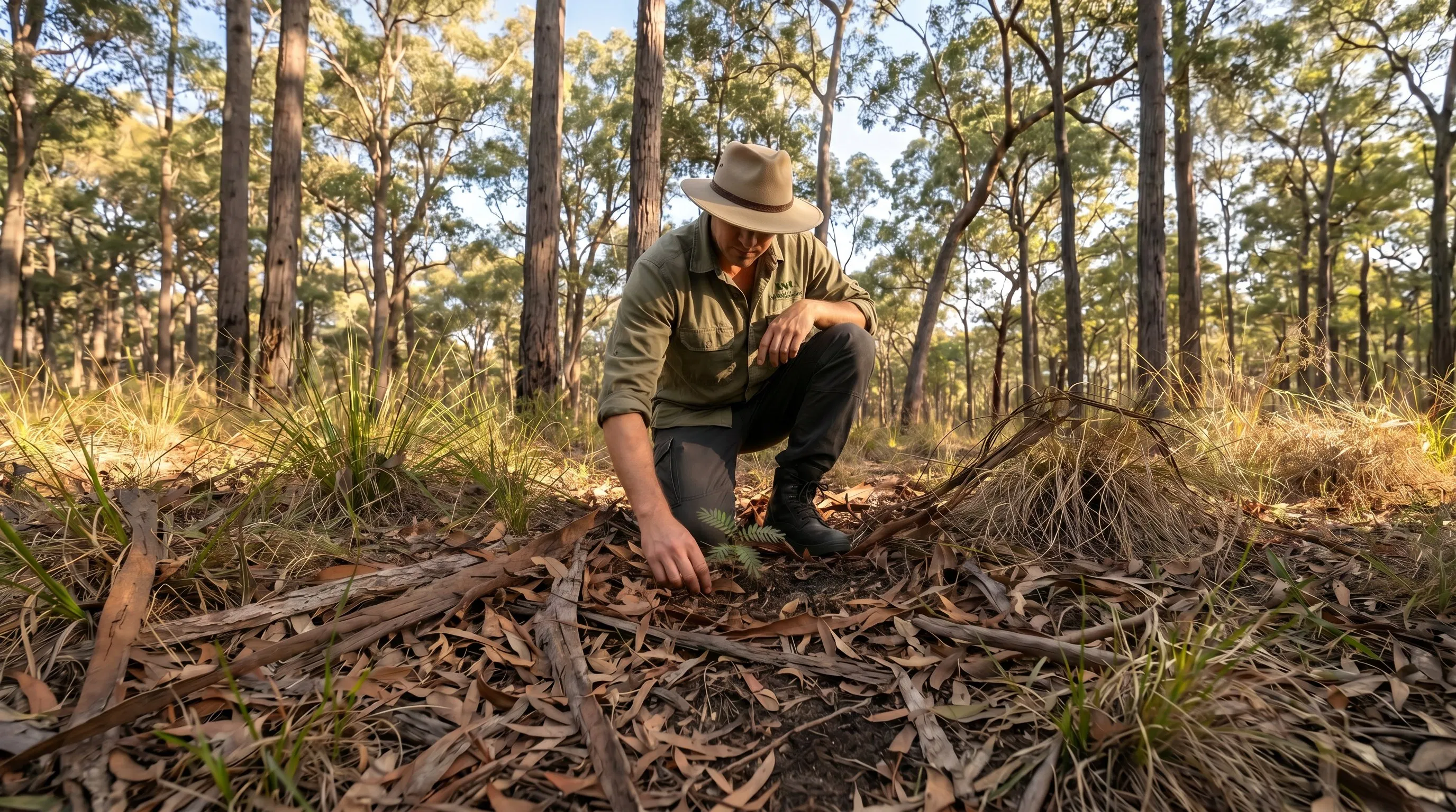 Restoration site preparation and planting