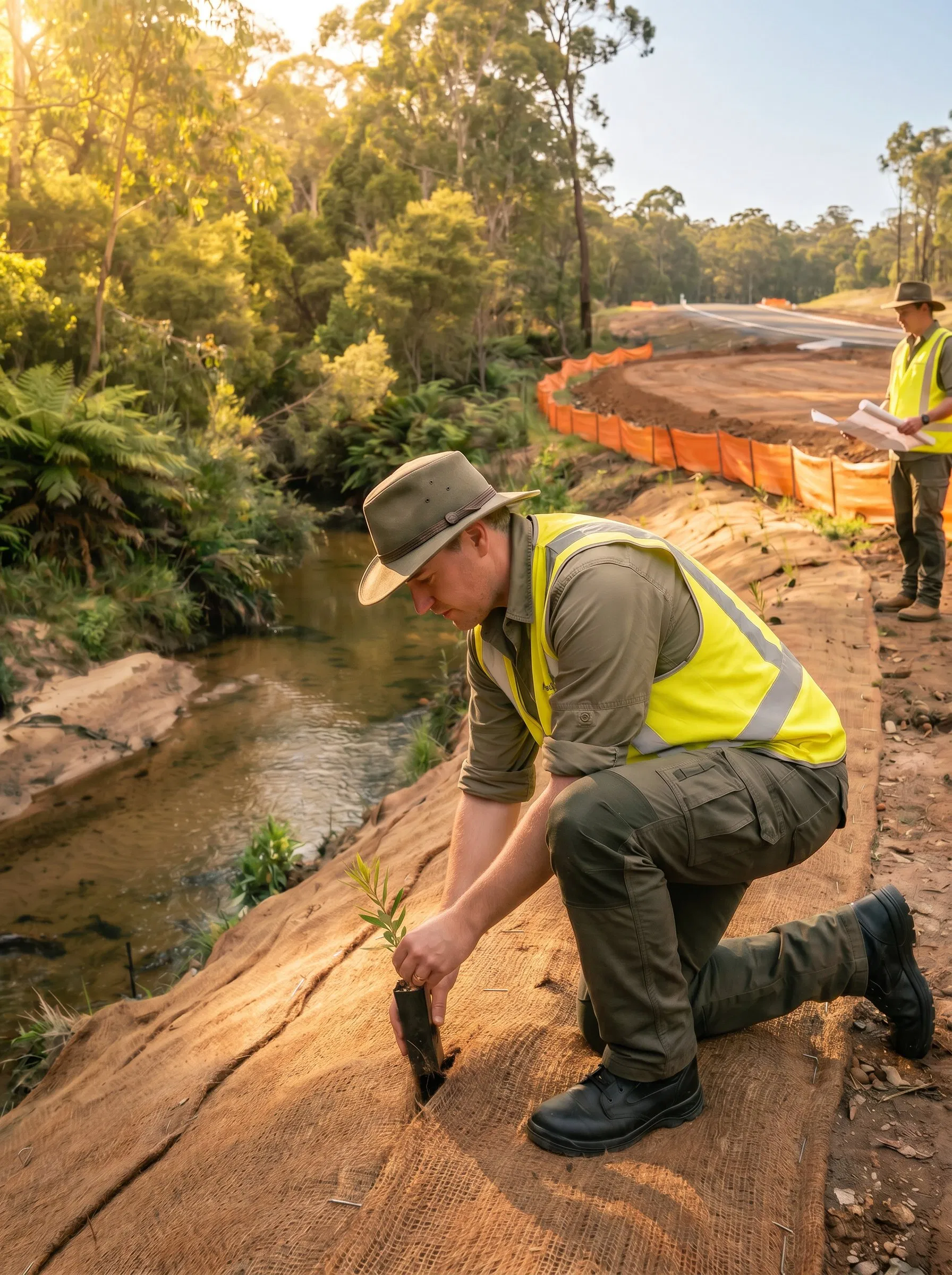 Infrastructure ecological field services