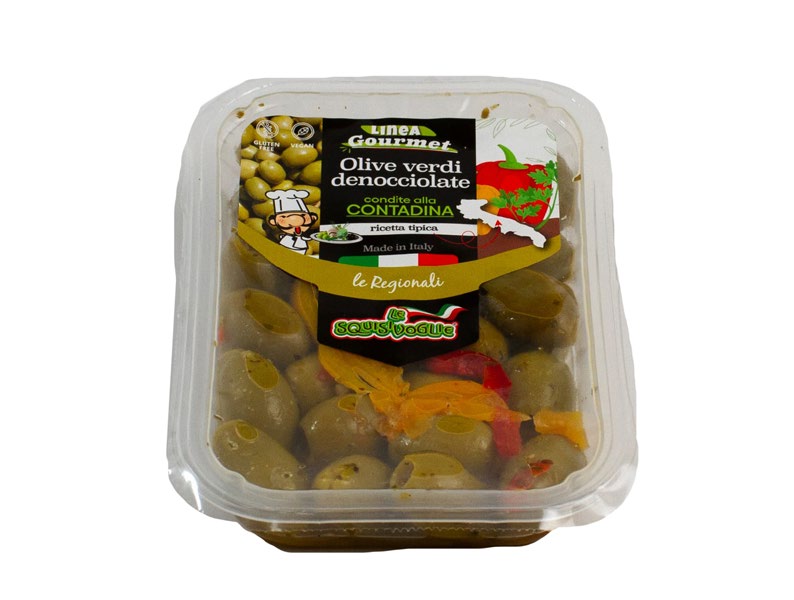 Olive verdi alla Contadina denocciolate