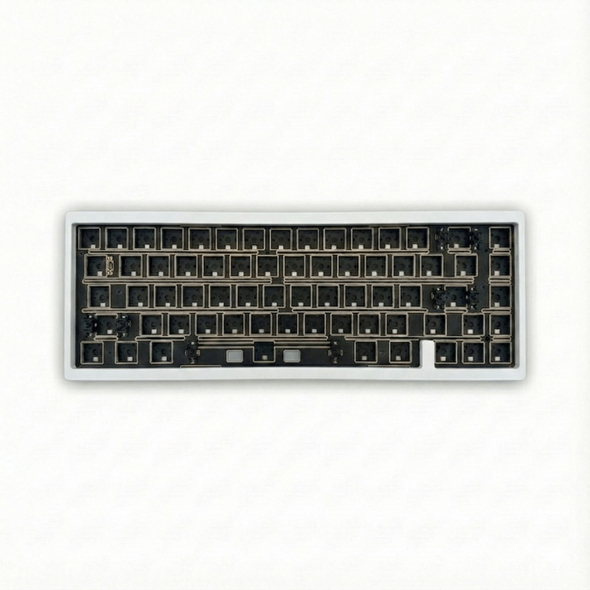 Biała obudowa klawiatury