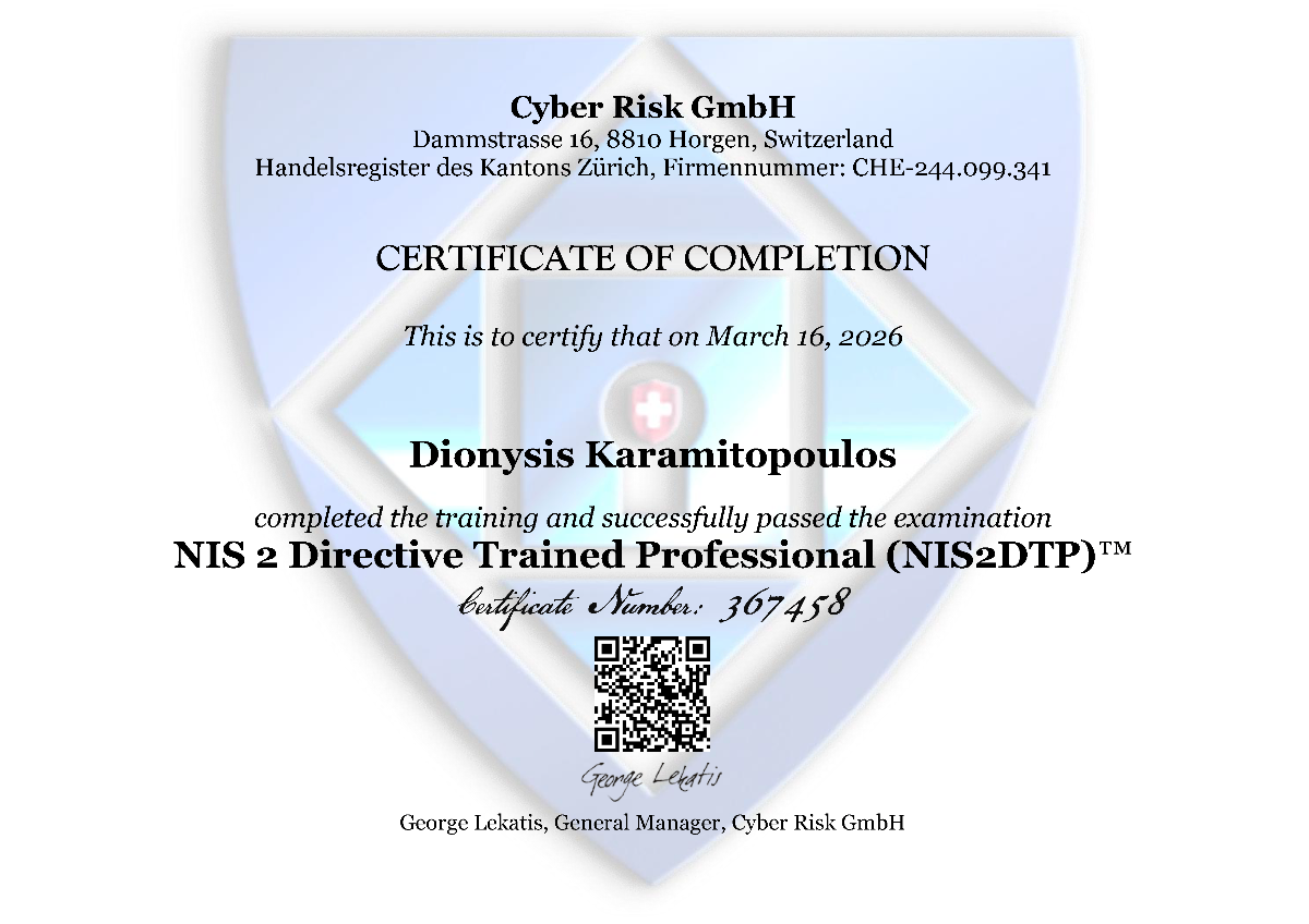 NIS2DTP Badge