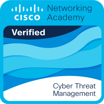 Cyber Threat Management Badge