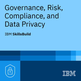 Governance, Risk, Compliance, and Data Privacy Badge