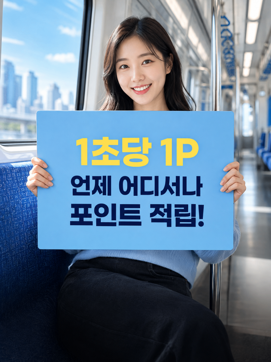 언제 어디서나 영상 적립