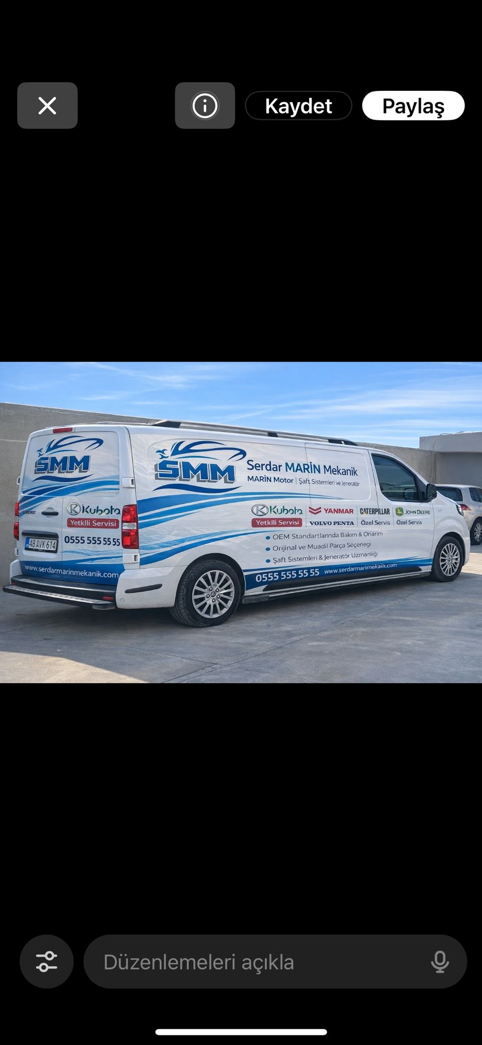 Serdar Marin Mekanik Logo