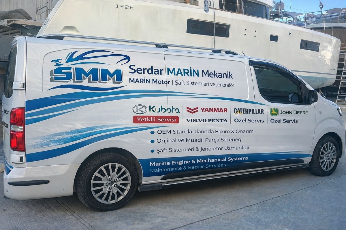 Serdar Marin Mekanik Logo