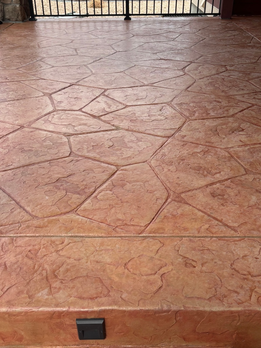 Quality concrete patio work