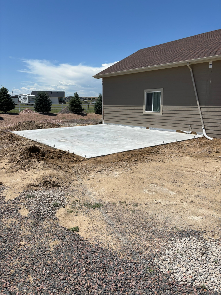 Monolithic Foundation & Slab for Garage