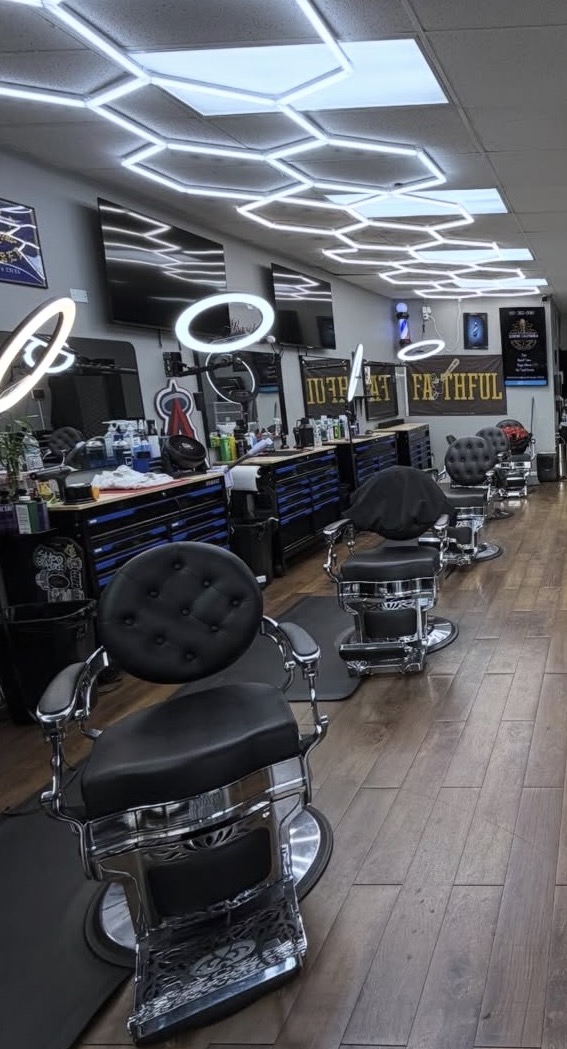 Rancho California Barbershop interior