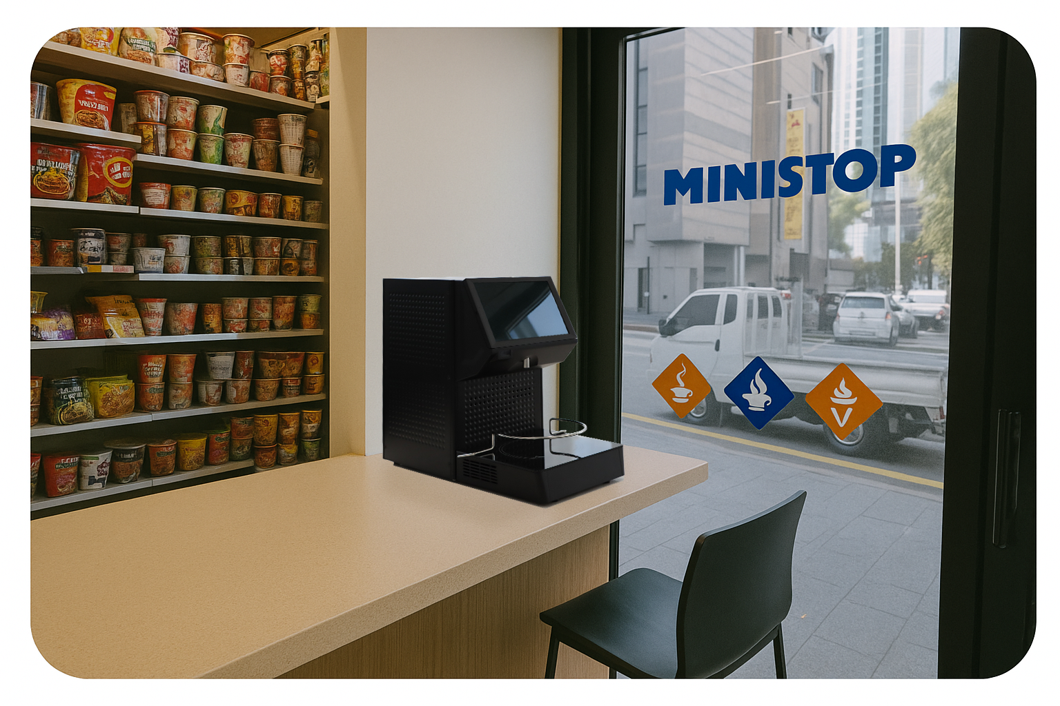 Ministop 고객 이용