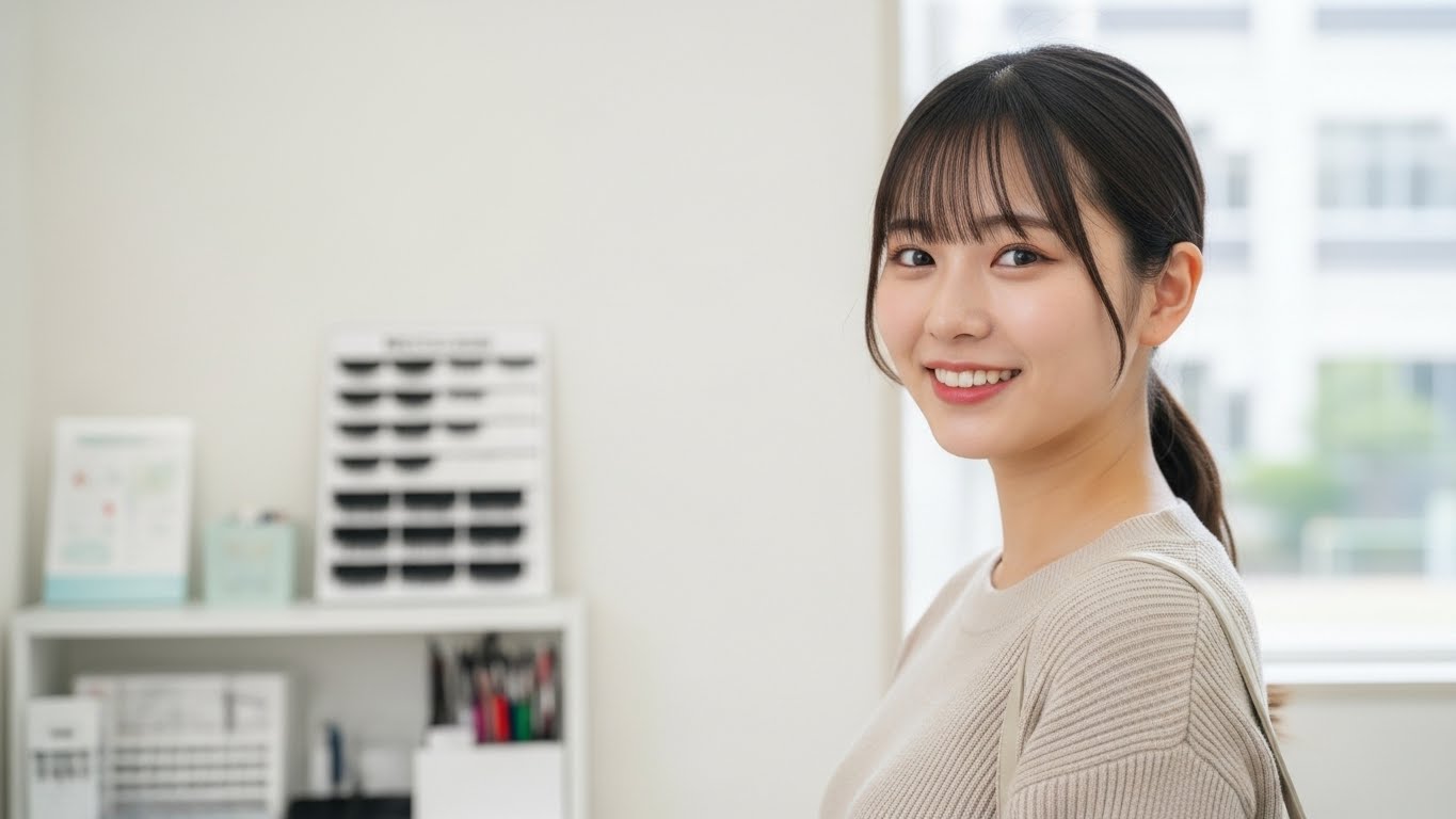 美容専門学校在学中