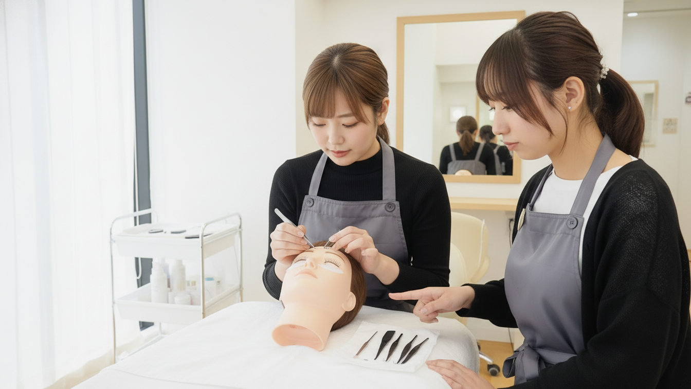 研修・サロンワーク練習