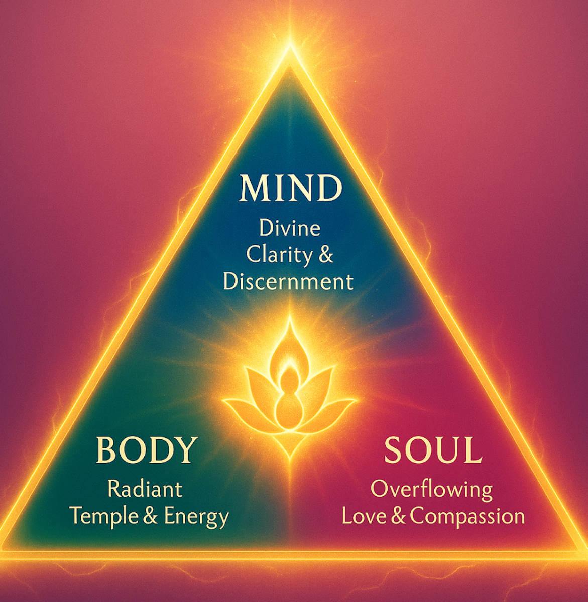 Grateful Goddess Trinity - Mind, Body, Soul