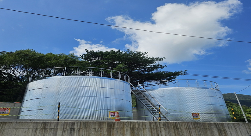 물탱크 제작완료