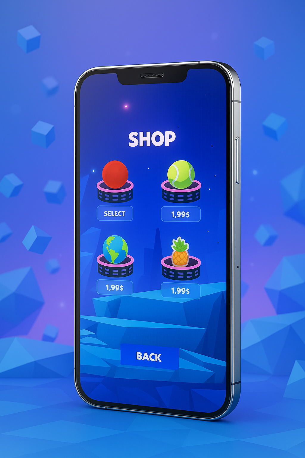 The B2LL Shop Interface