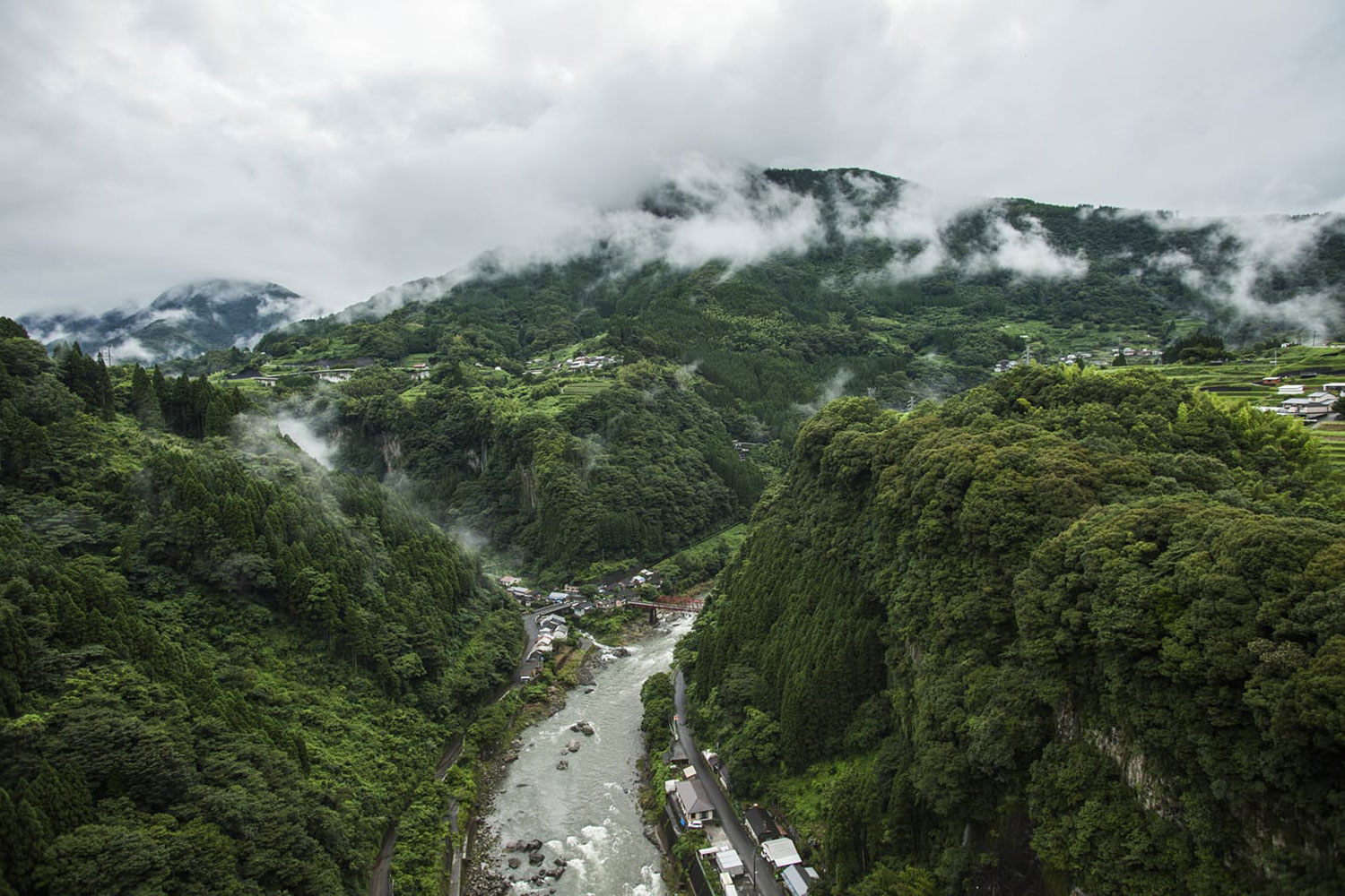 日之影町の風景