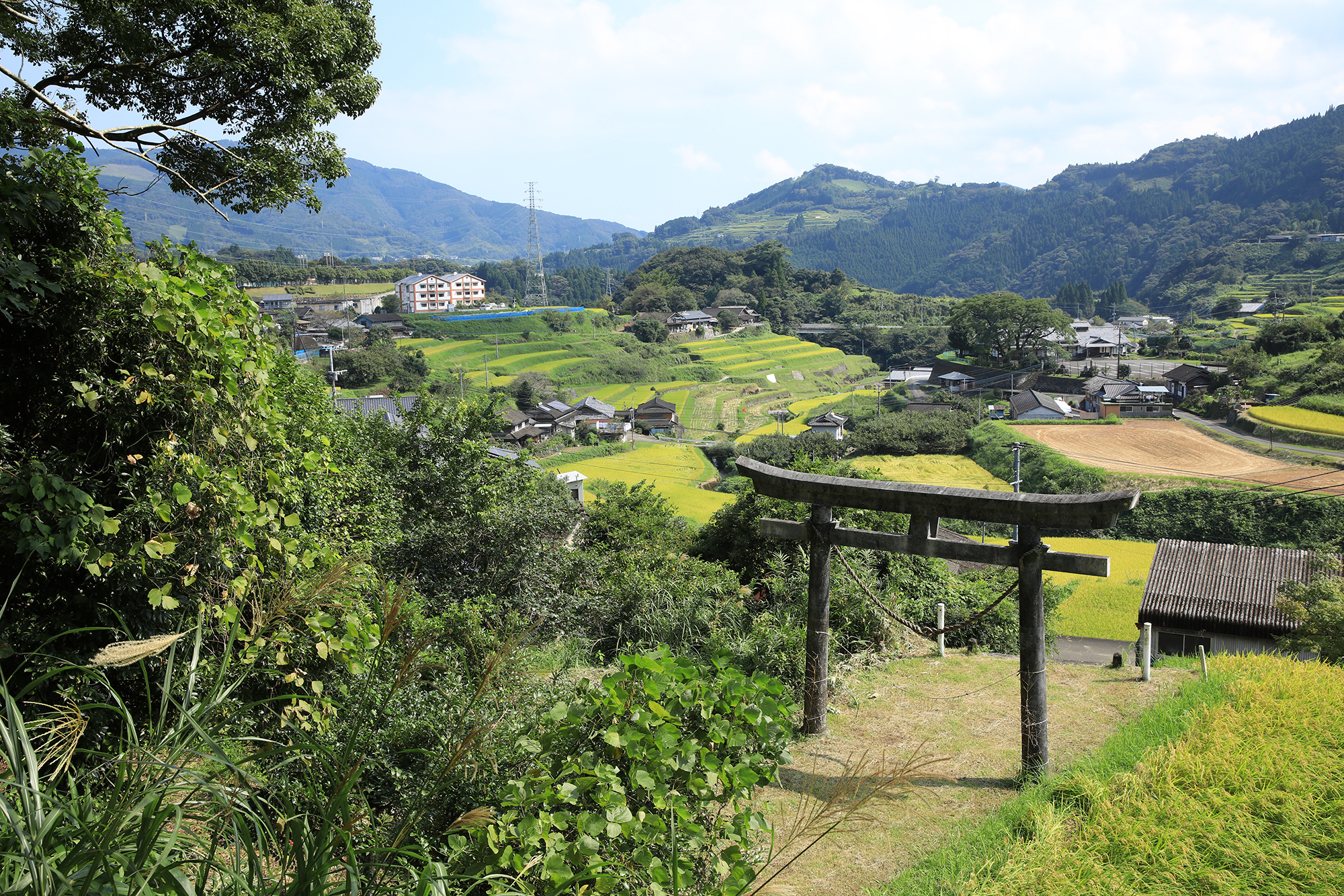 日之影町の風景