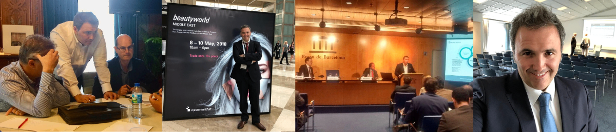 Pedro Manuel Melé en eventos profesionales