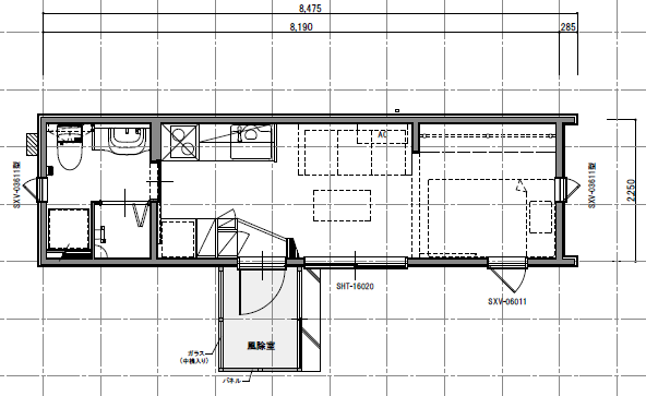店舗プラン間取り