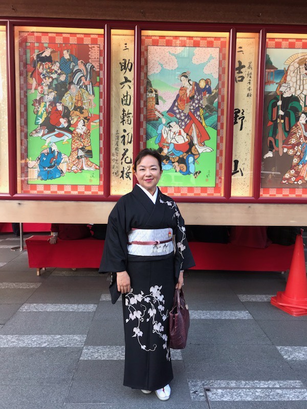 東銀座の歌舞伎座で追善興行を鑑賞