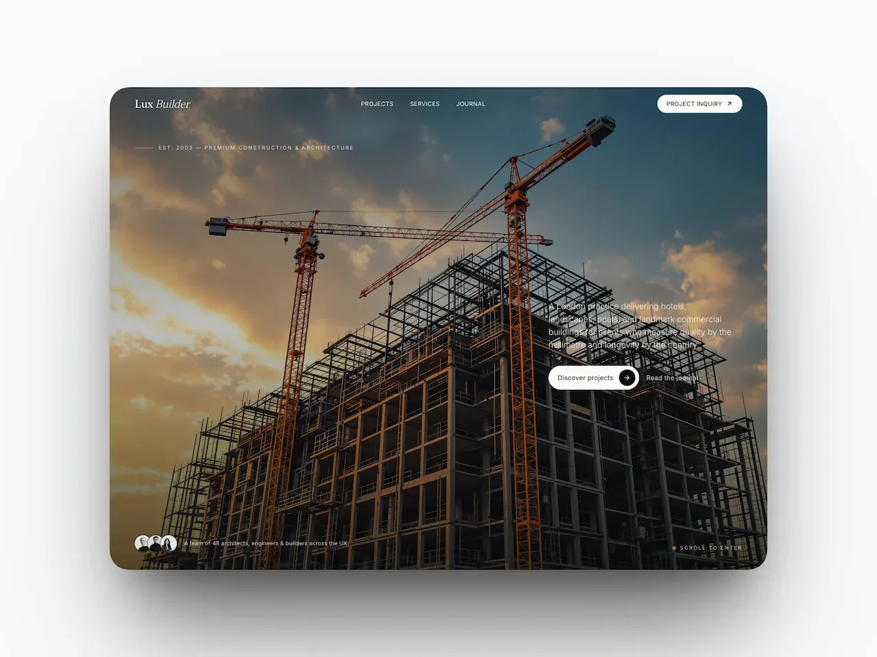 Premium Construction Builder