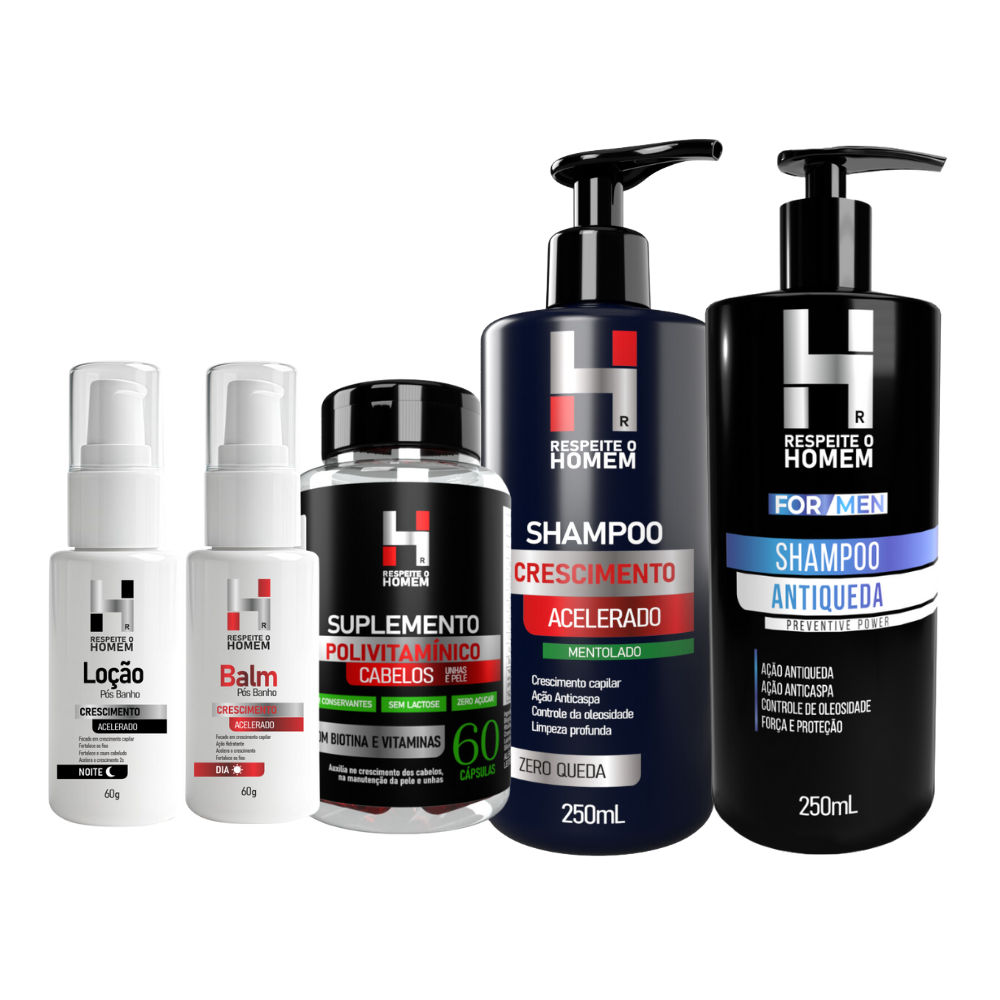 Tratamento Completo Calvície Zero