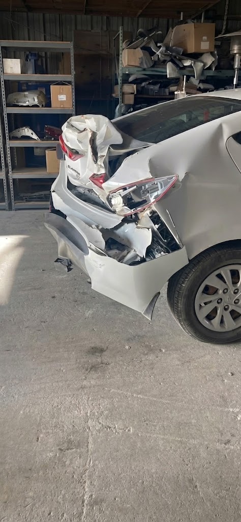 Frame Straightening - Before