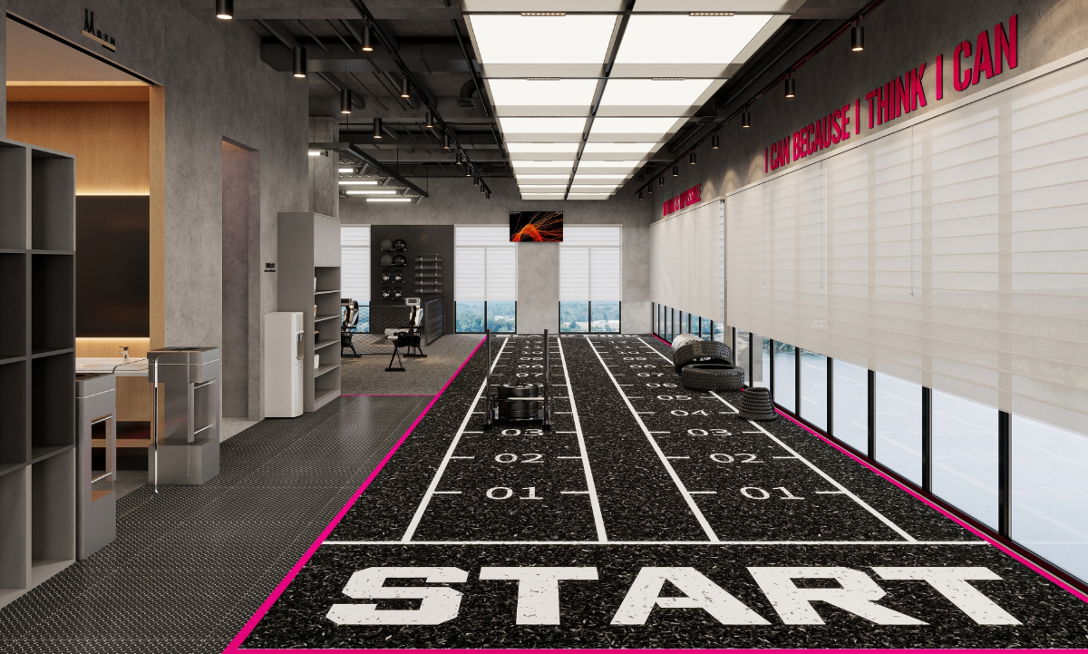 BP Gym Training Track