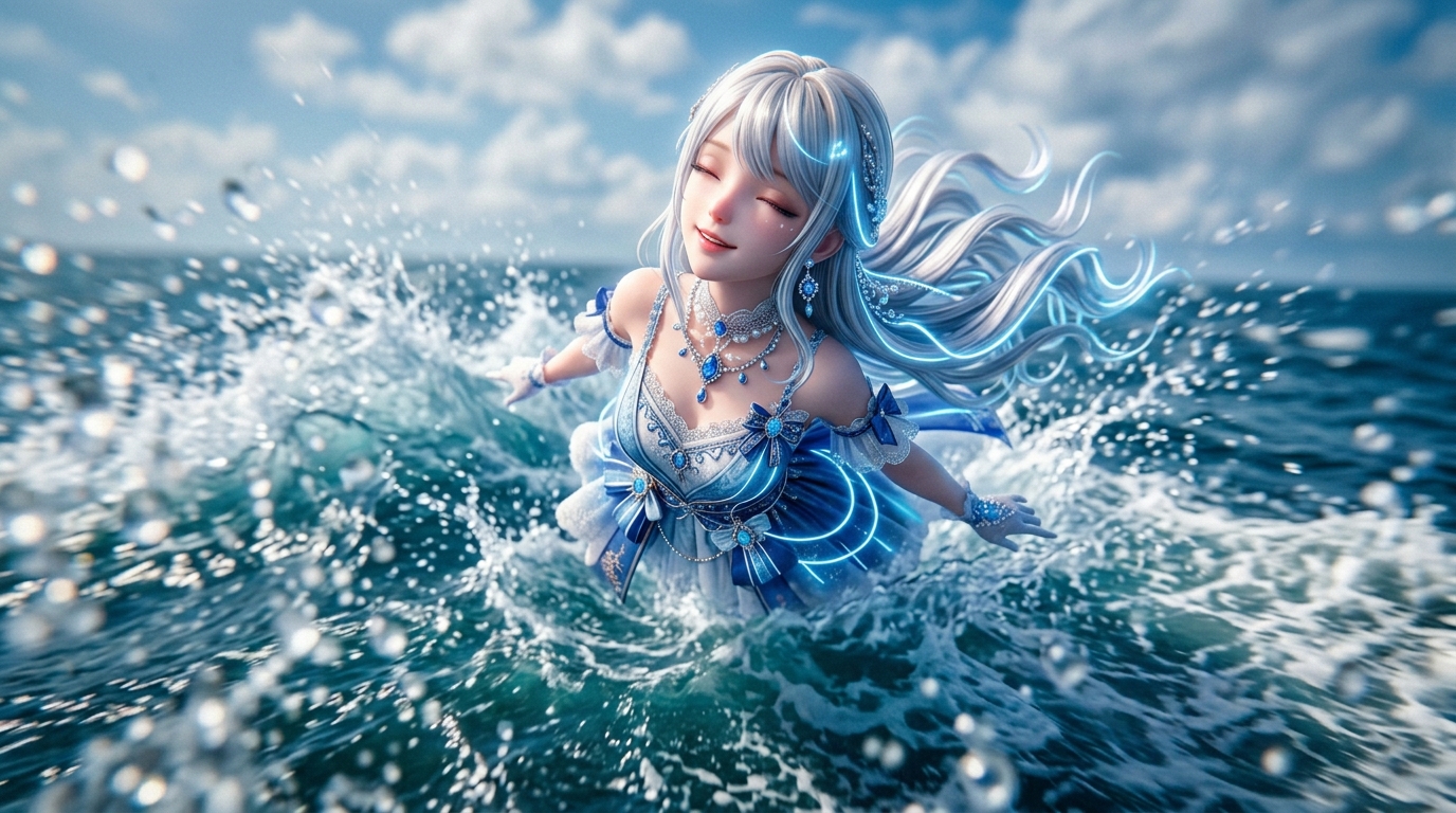 虚拟偶像 · 人物设定大片