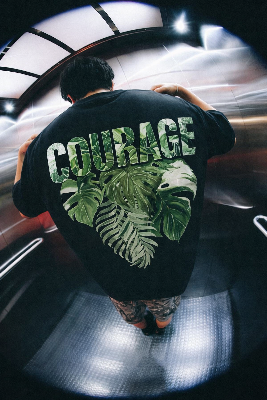 T-Shirt Oversized Courage 2