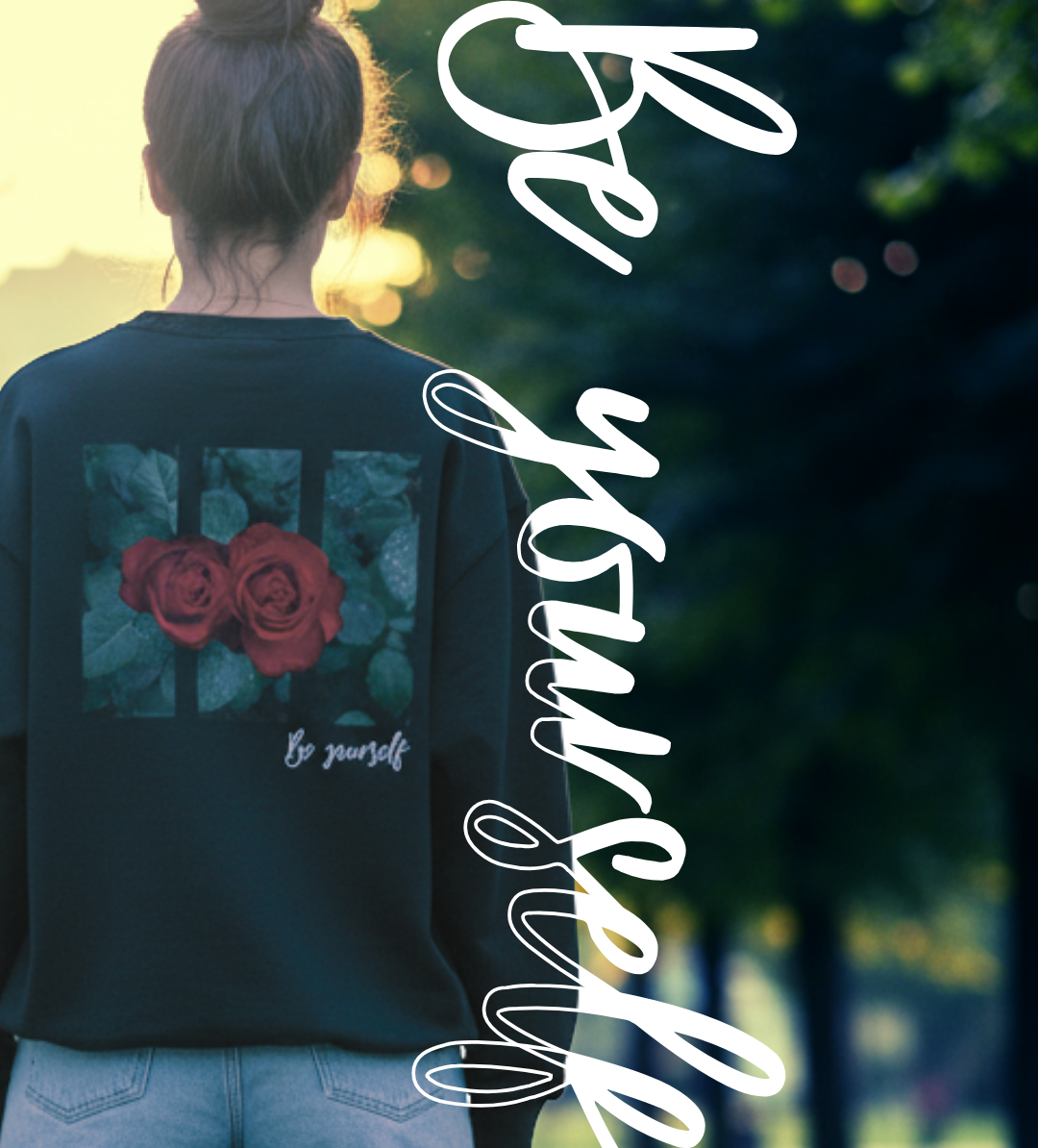 Hoodie Oversized Be Yourself