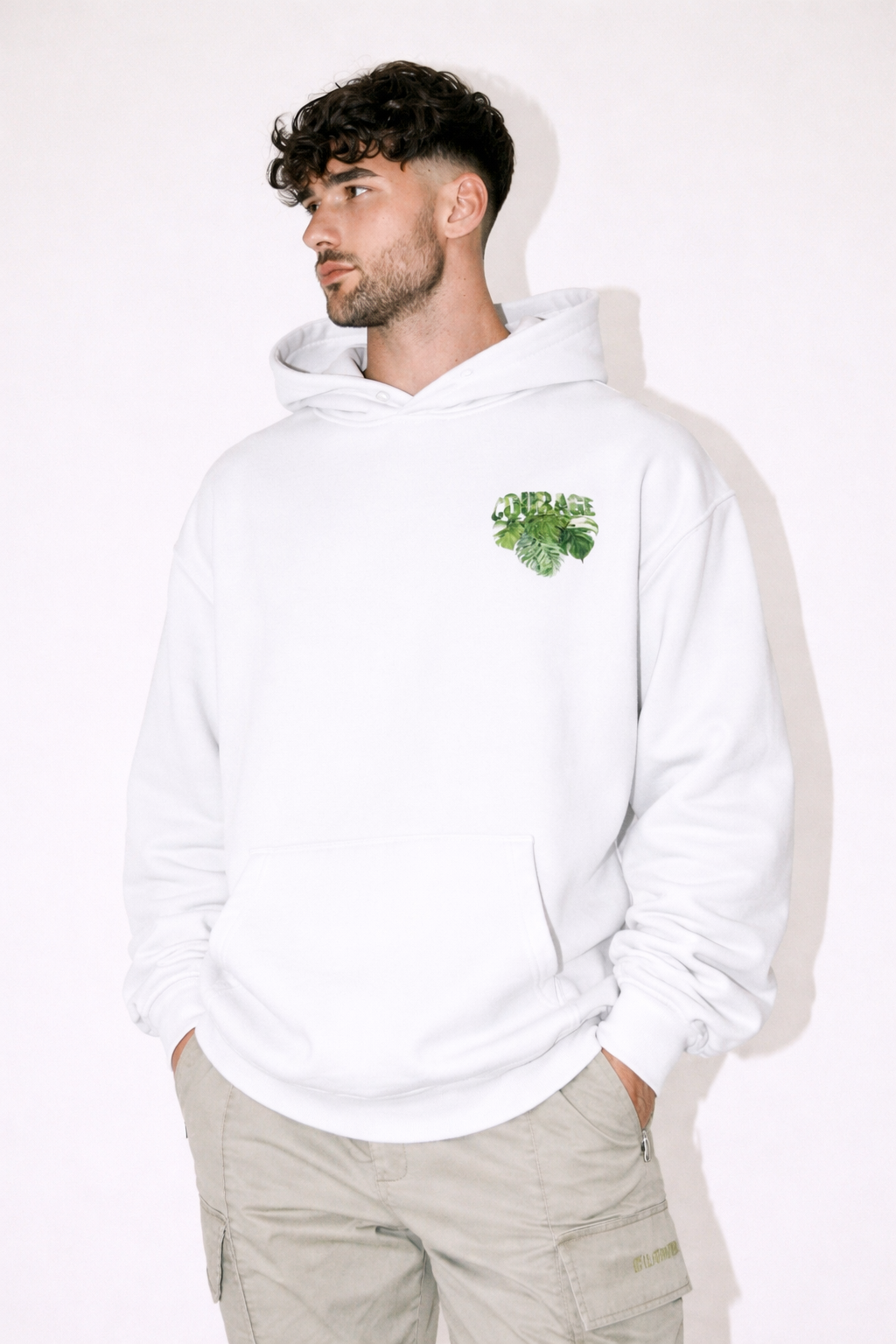 Hoodie Oversized Courage 2