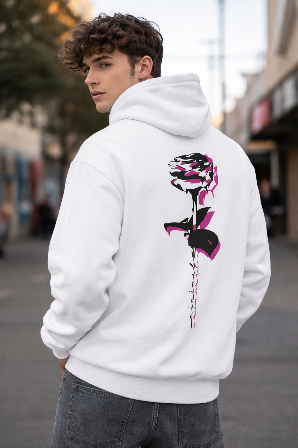 Glitch Rose Hoodie