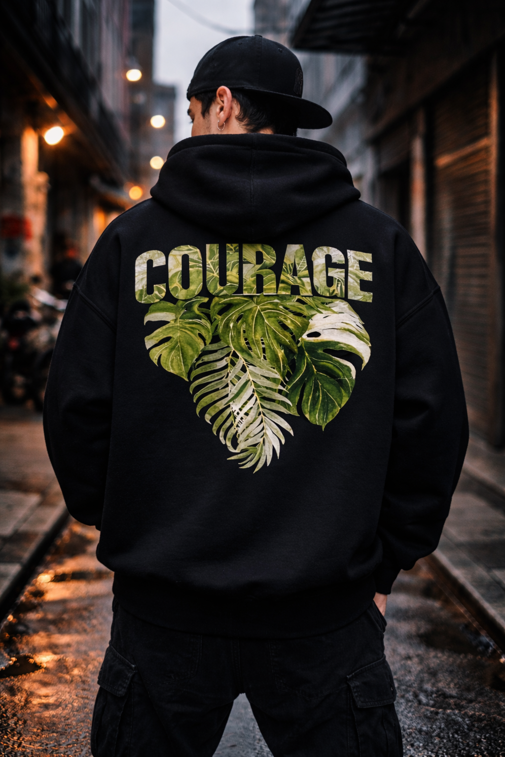 Hoodie Oversized Courage 3