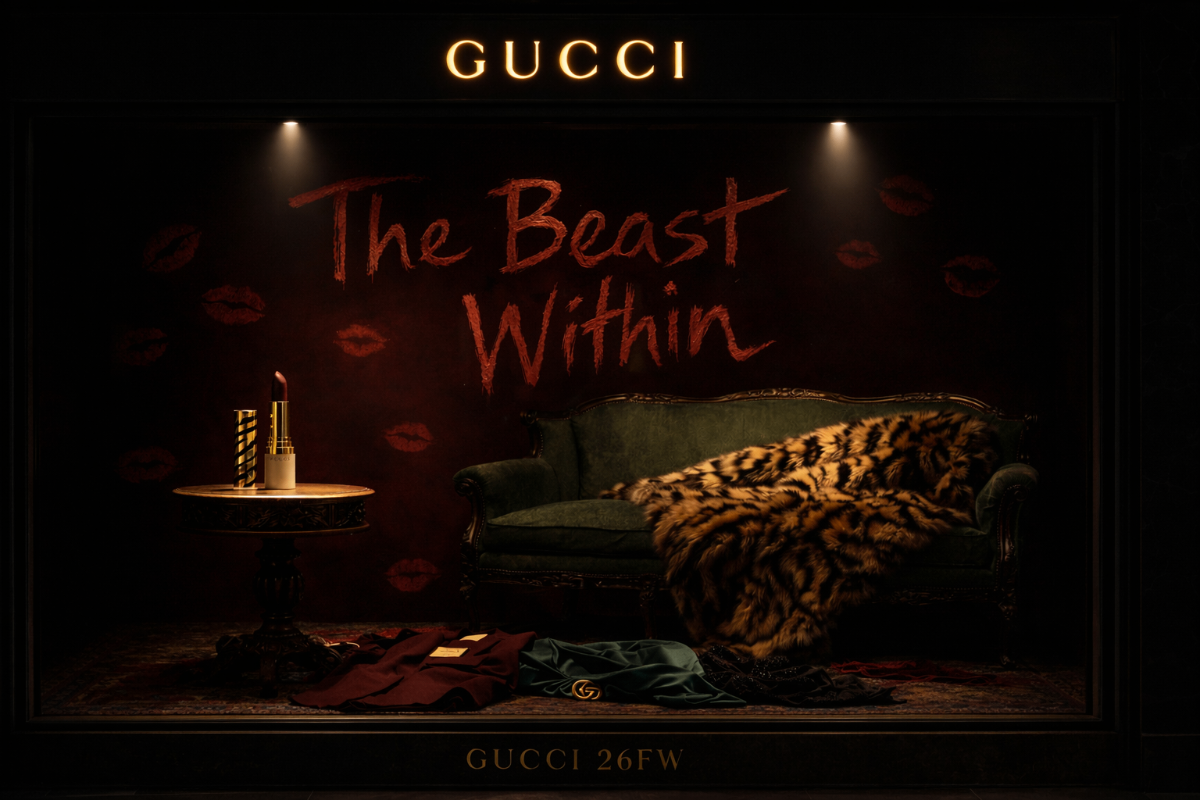 The Beast Within Window Display