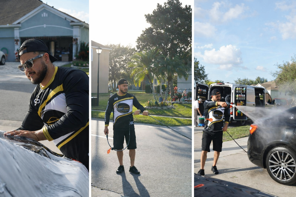 Luxury car detailing