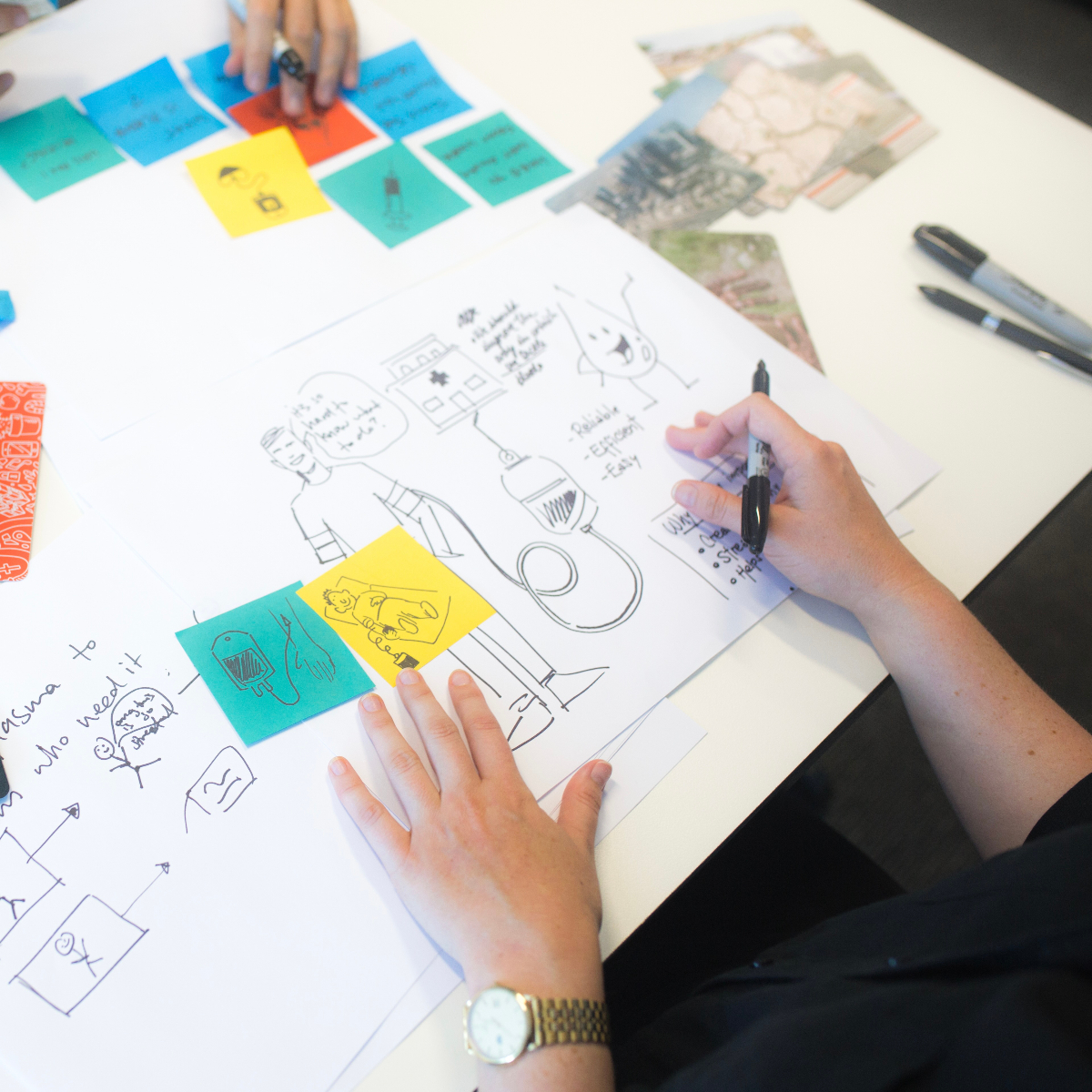 Service design workshop for Australian Red Cross Blood Service plasma donation