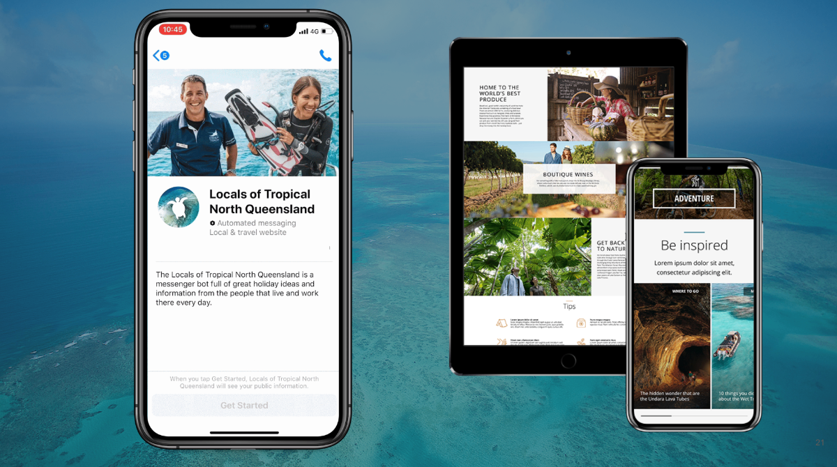 Tourism Tropical North Queensland locals chatbot