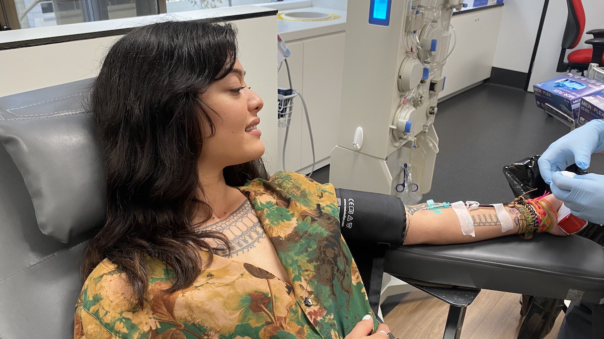 Getting life saving plasma to those who need it most