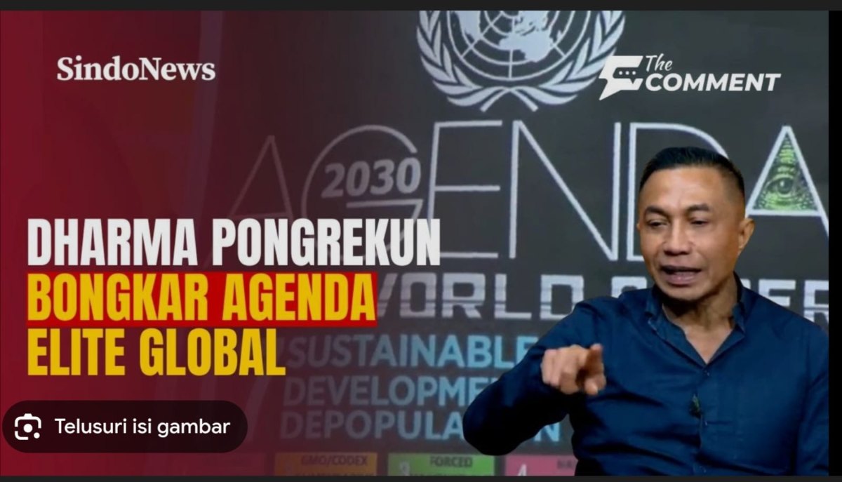 Jangan Percaya Teori Konspirasi