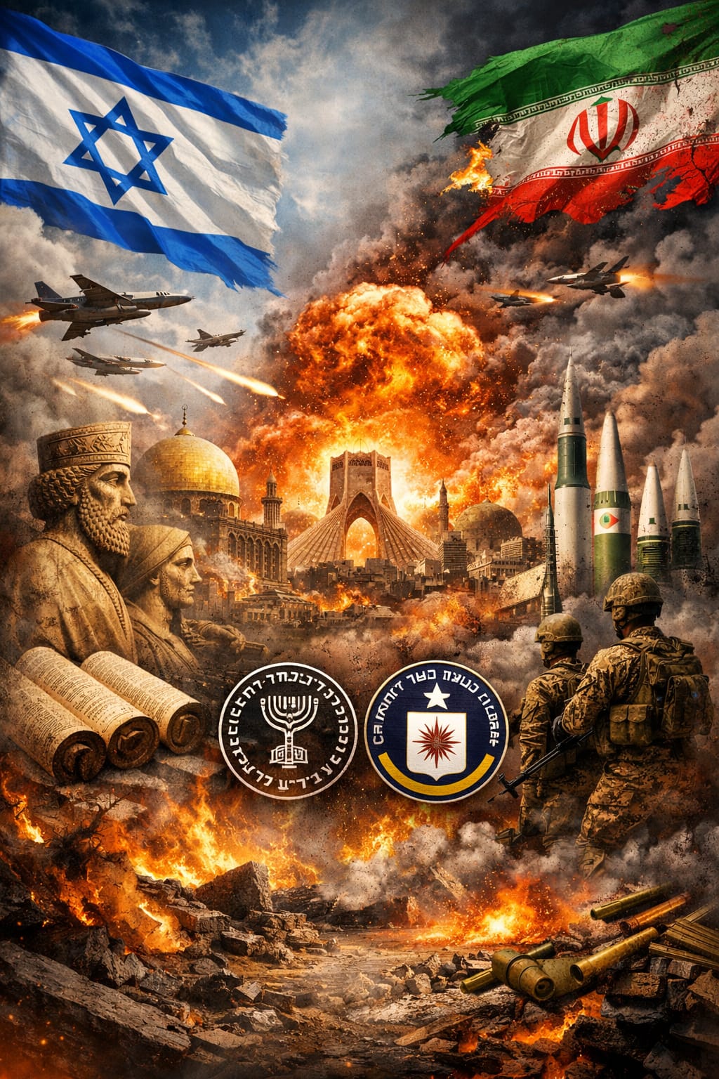 DAHULU KAWAN SEKARANG MUSUH - Analisis Sejarah Perang Israel vs Iran Persia