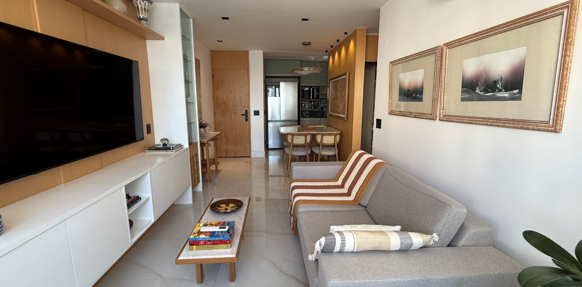 Sala de Estar e Jantar