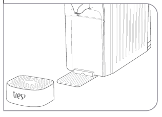 Gelado Passo 1 – Encher copo com gelo