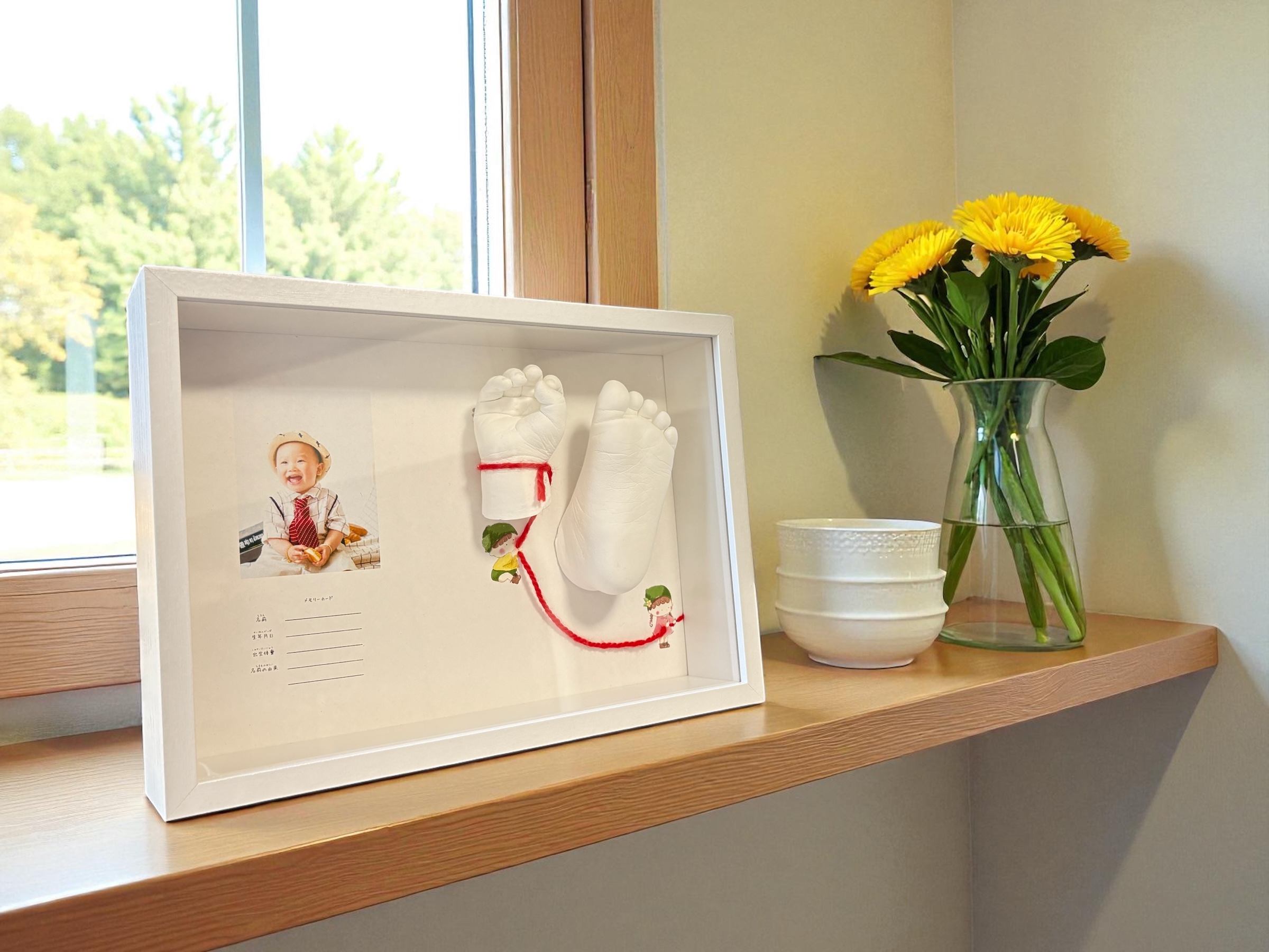 3D手足アート作品